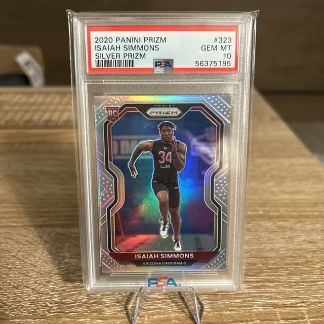 Isaiah Simmons Panini Prizm #323 Silver Prizm