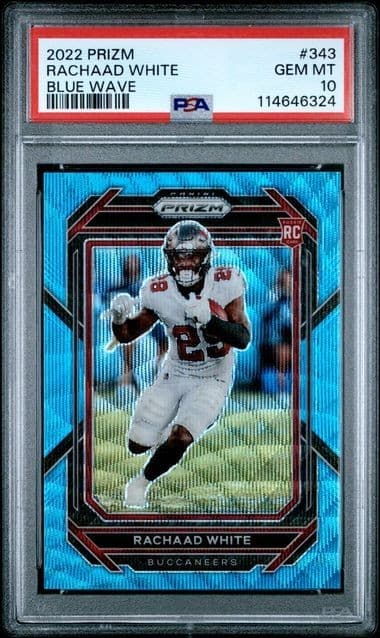 Rachaad White Panini Prizm #343 Blue Wave