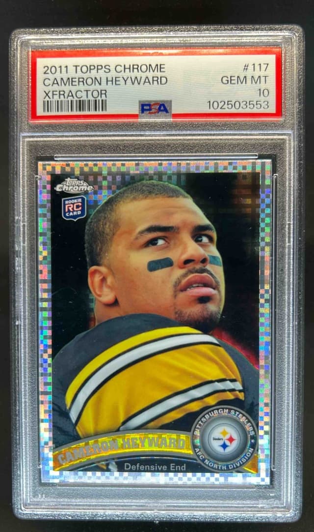 Cameron Heyward Topps Chrome #117 Xfractor