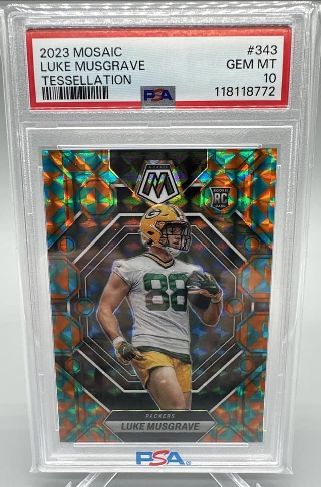 Luke Musgrave Panini Mosaic #343 Tessellation