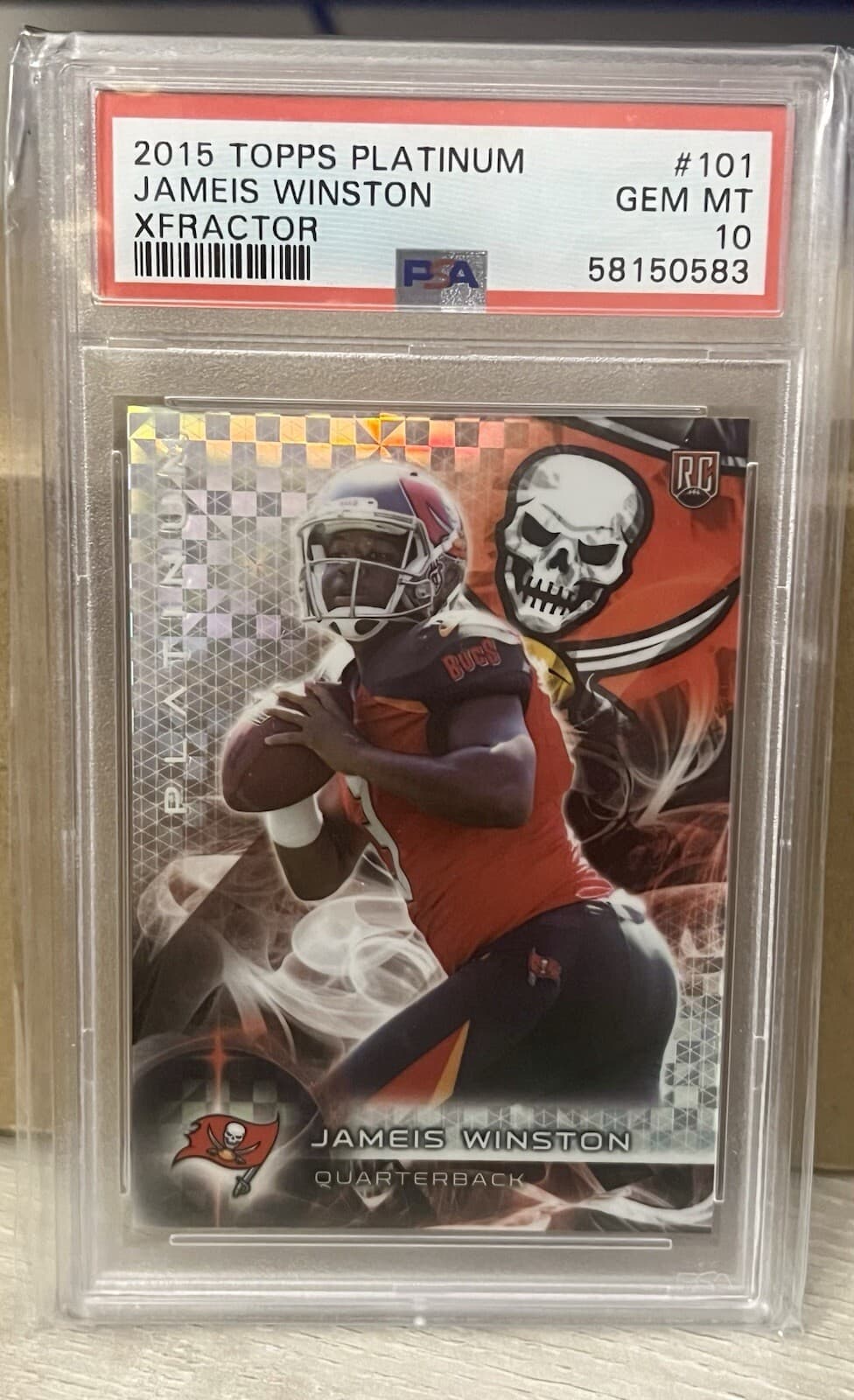 Jameis Winston Topps Platinum #101 Xfractor