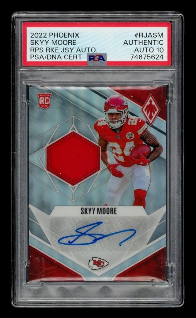 Skyy Moore Panini Phoenix Rps Rookie Jersey Autograph #RJASM Base