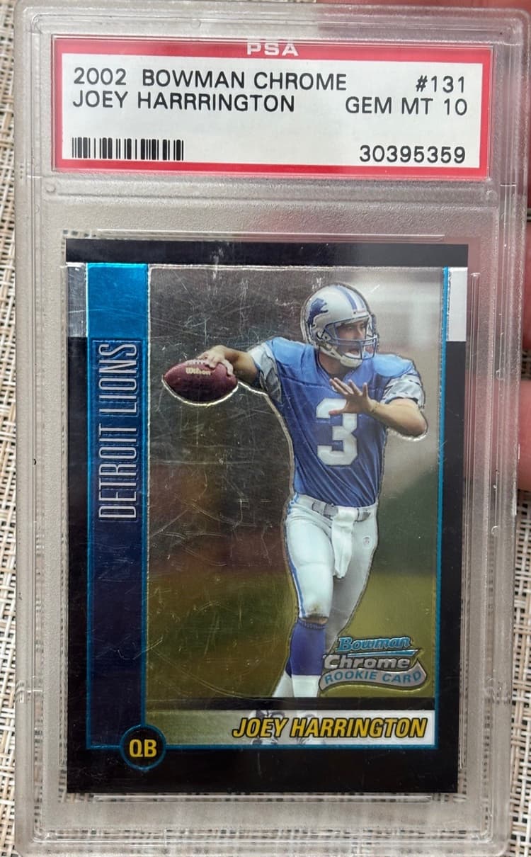 Joey Harrington card image