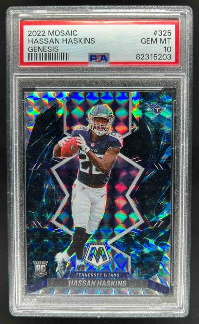 Hassan Haskins Panini Mosaic #325 Genesis