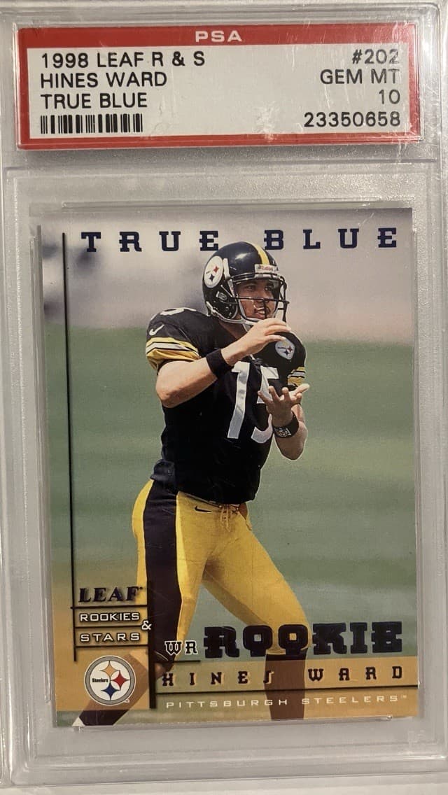 Hines Ward Leaf R & S #202 True Blue