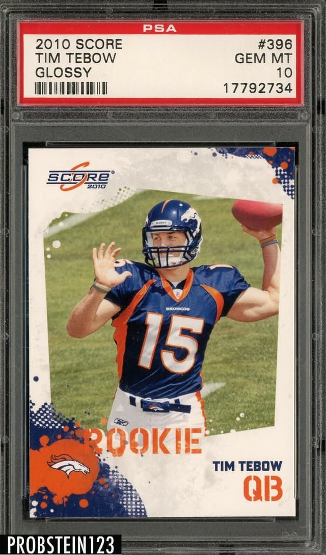 Tim Tebow Score #396 Glossy
