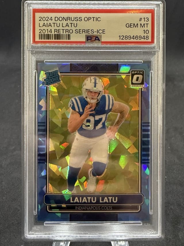 Laiatu Latu Panini Donruss Optic 2014 Retro Series #13 Ice