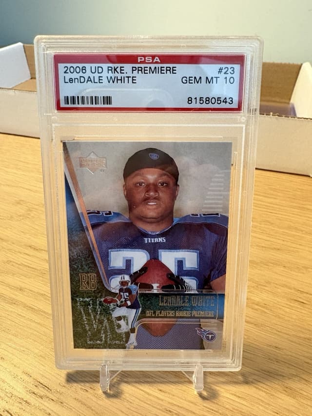 LenDale White Upper Deck Rookie Premiere #23 Base