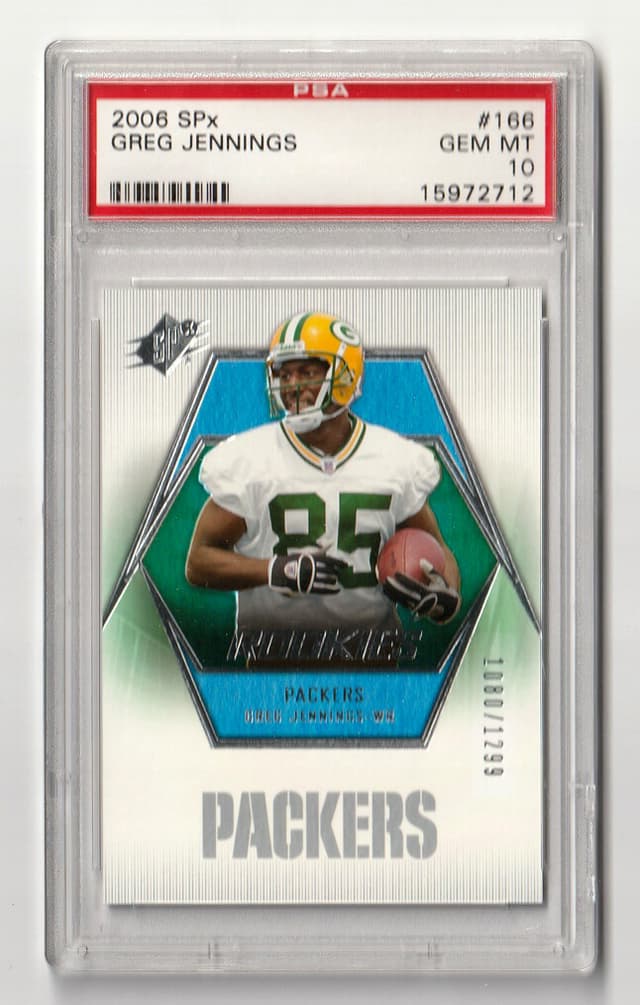 Greg Jennings Spx #166 Base