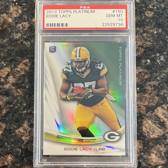 Eddie Lacy Topps Platinum #150 Base