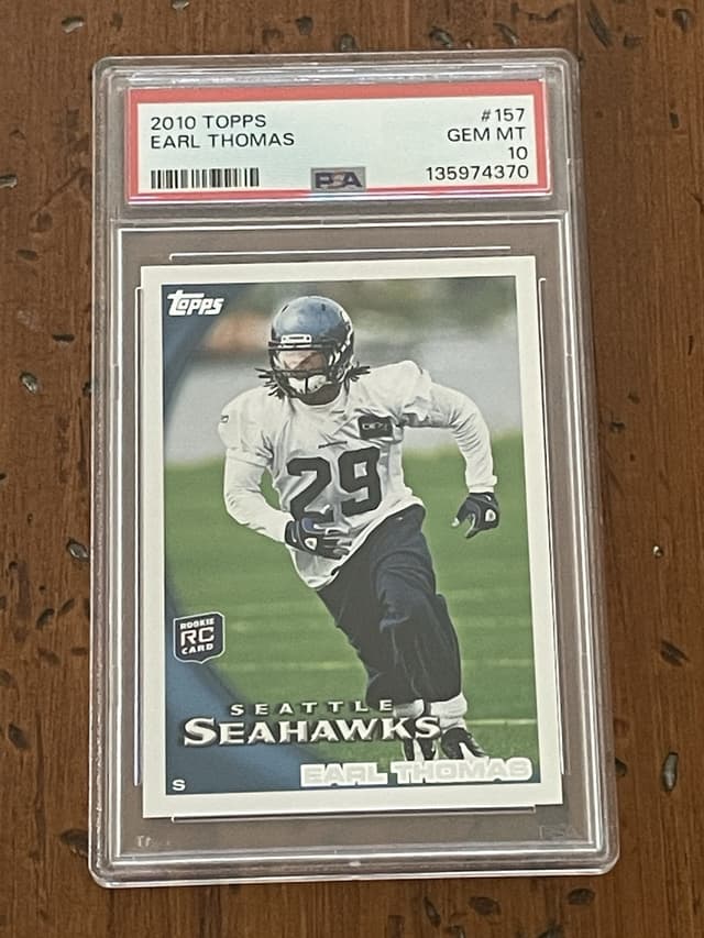 Earl Thomas Topps #157 Base