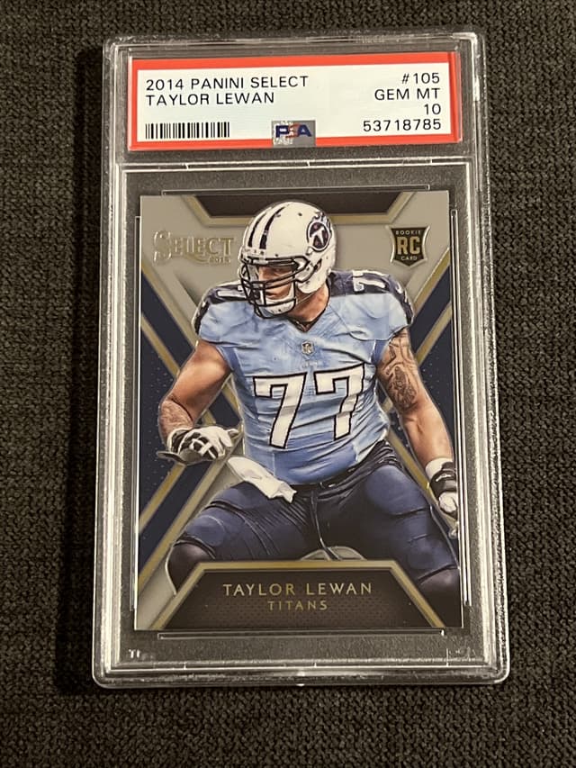 Taylor Lewan Panini Select #105 Base