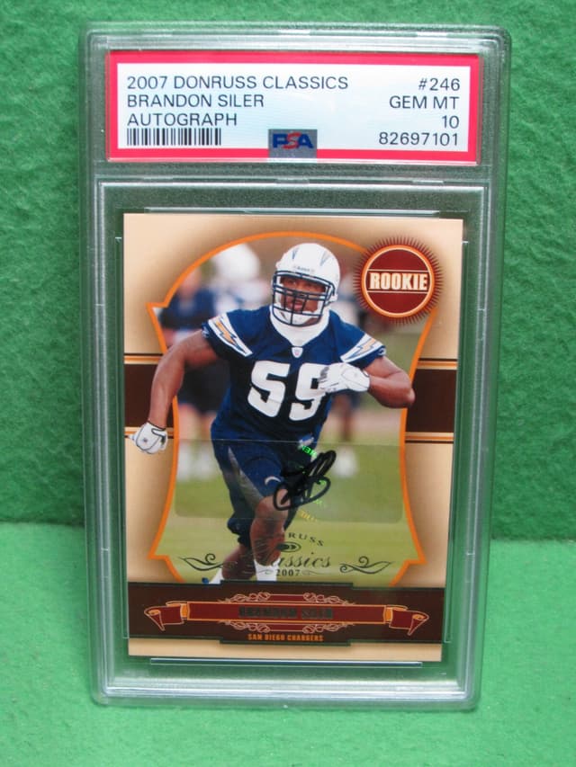 Brandon Siler Donruss Classics #246 Autograph