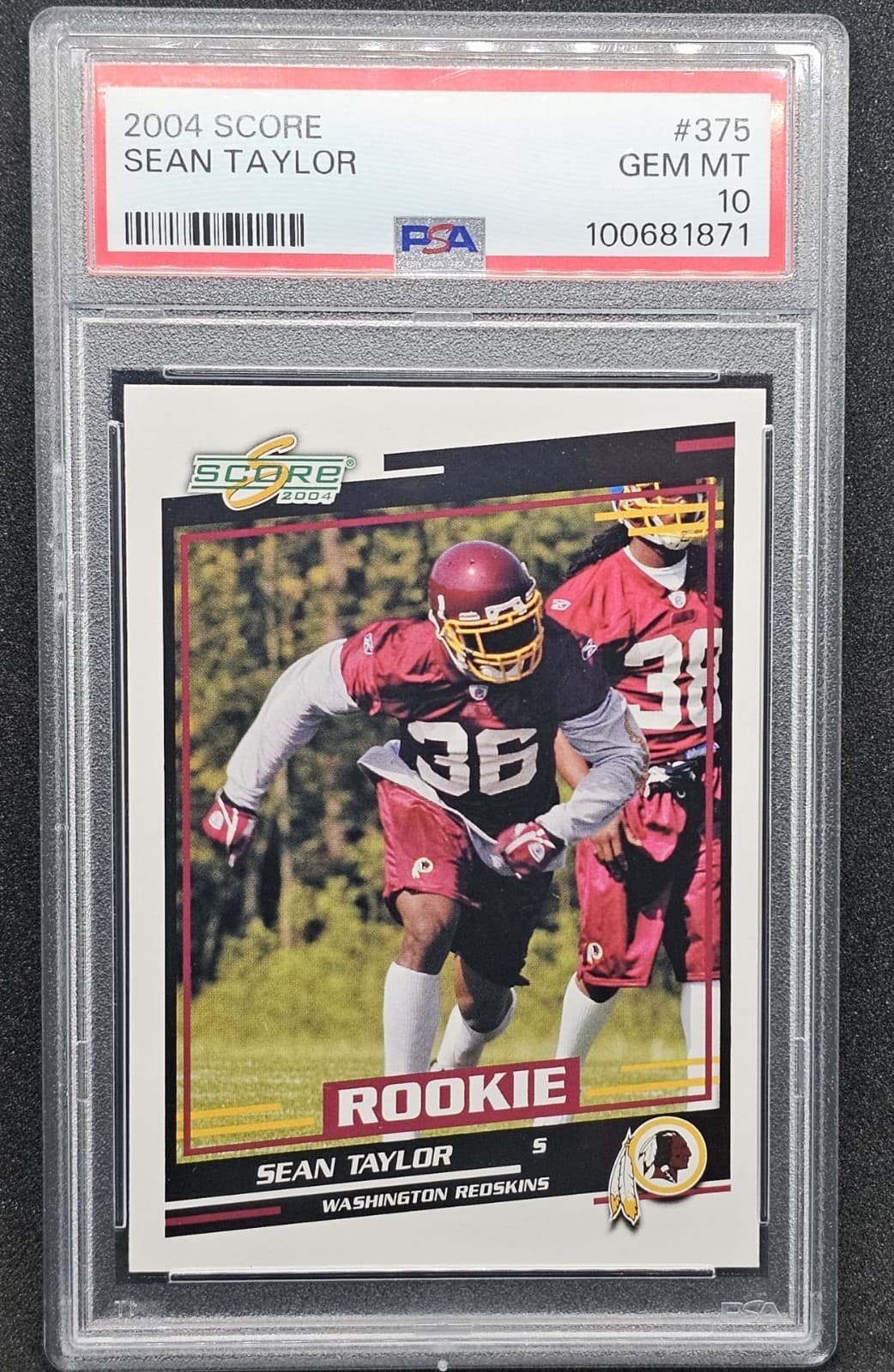 Sean Taylor Score #375 Base