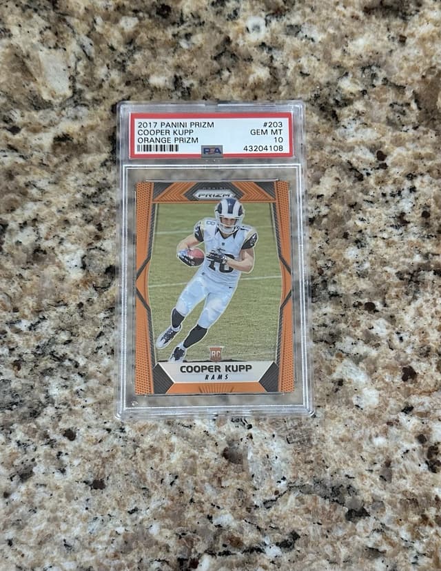 Cooper Kupp Panini Prizm #203 Orange Prizm