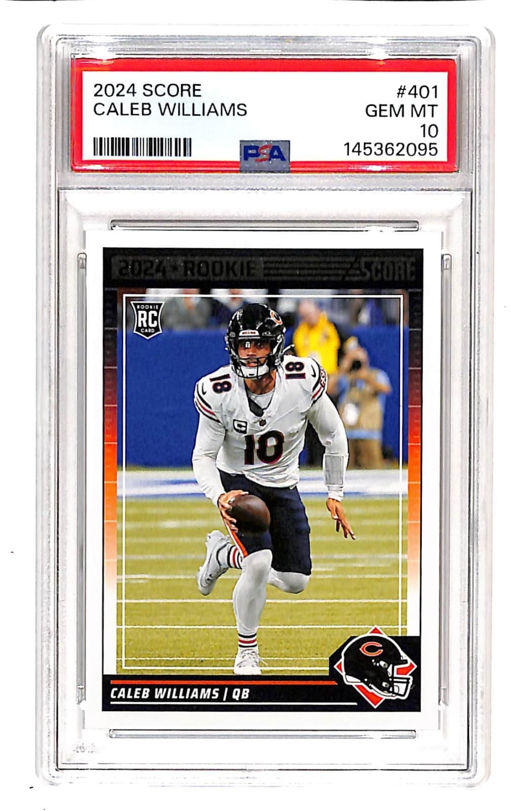 Caleb Williams Panini Score #401 Base