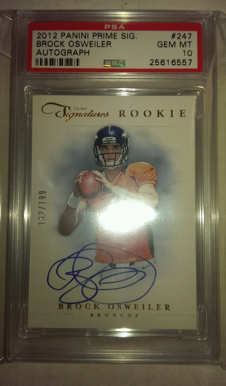 Brock Osweiler card image