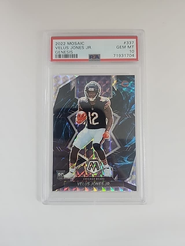 Velus Jones Jr. Panini Mosaic #337 Genesis