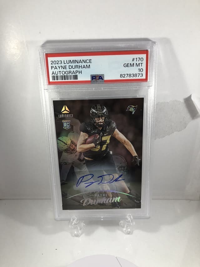 Payne Durham Panini Luminance #170 Autograph