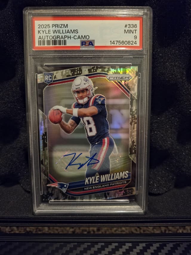 Kyle Williams Panini Prizm #336 Autograph-Camo