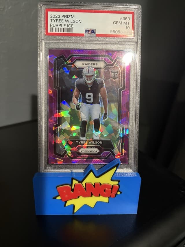 Tyree Wilson Panini Prizm #363 Purple Ice