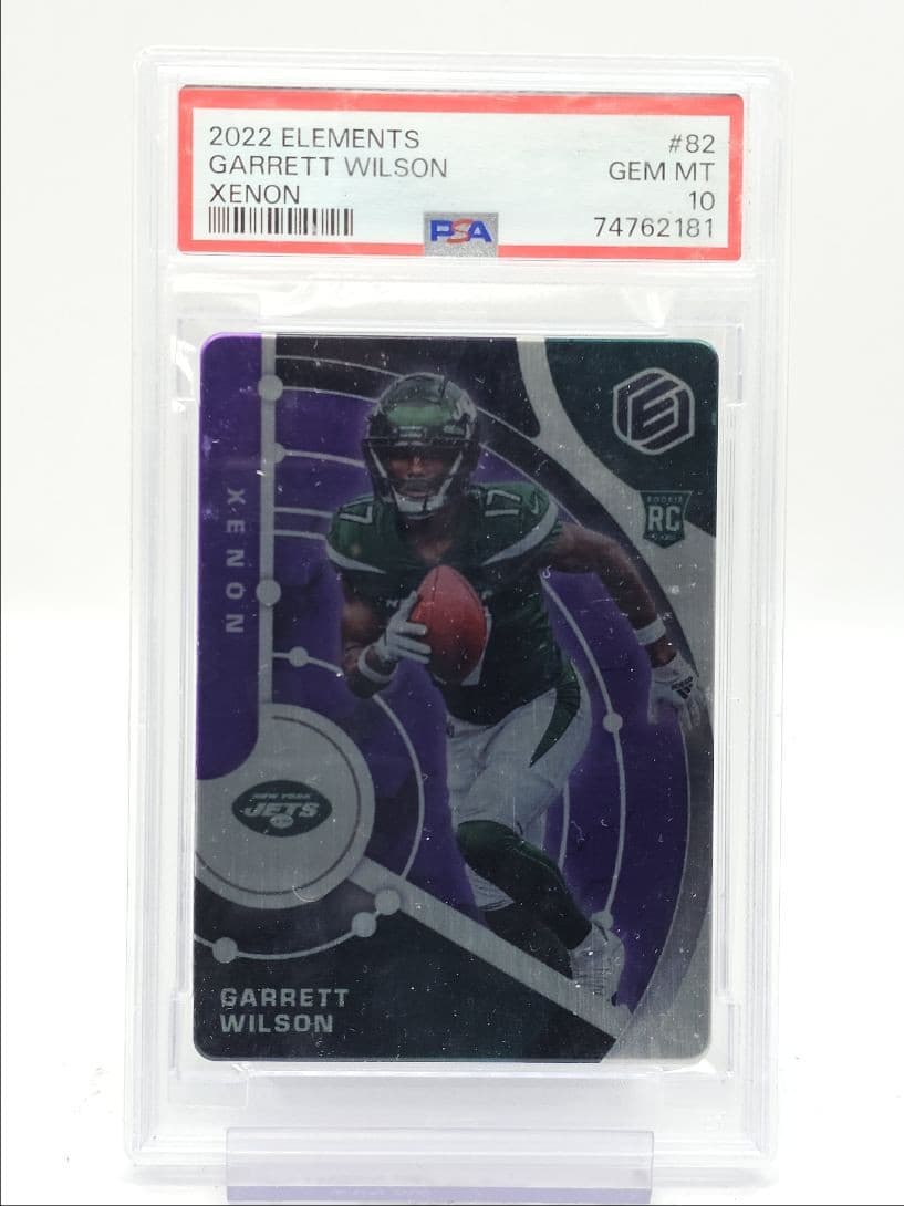 Garrett Wilson Panini Elements #82 Xenon