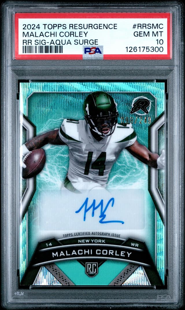 Malachi Corley Topps Resurgence Resurgence Rookie Signatures #RRSMC Base