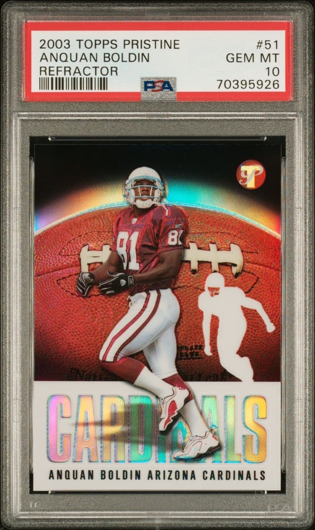 Anquan Boldin Topps Pristine #51 Refractor