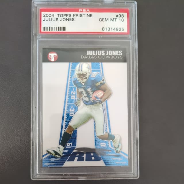 Julius Jones Topps Pristine #96 Base