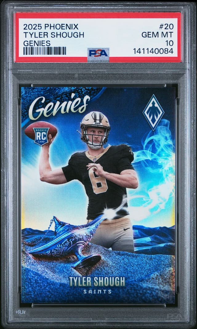 Tyler Shough Panini Phoenix Genies #20 Base