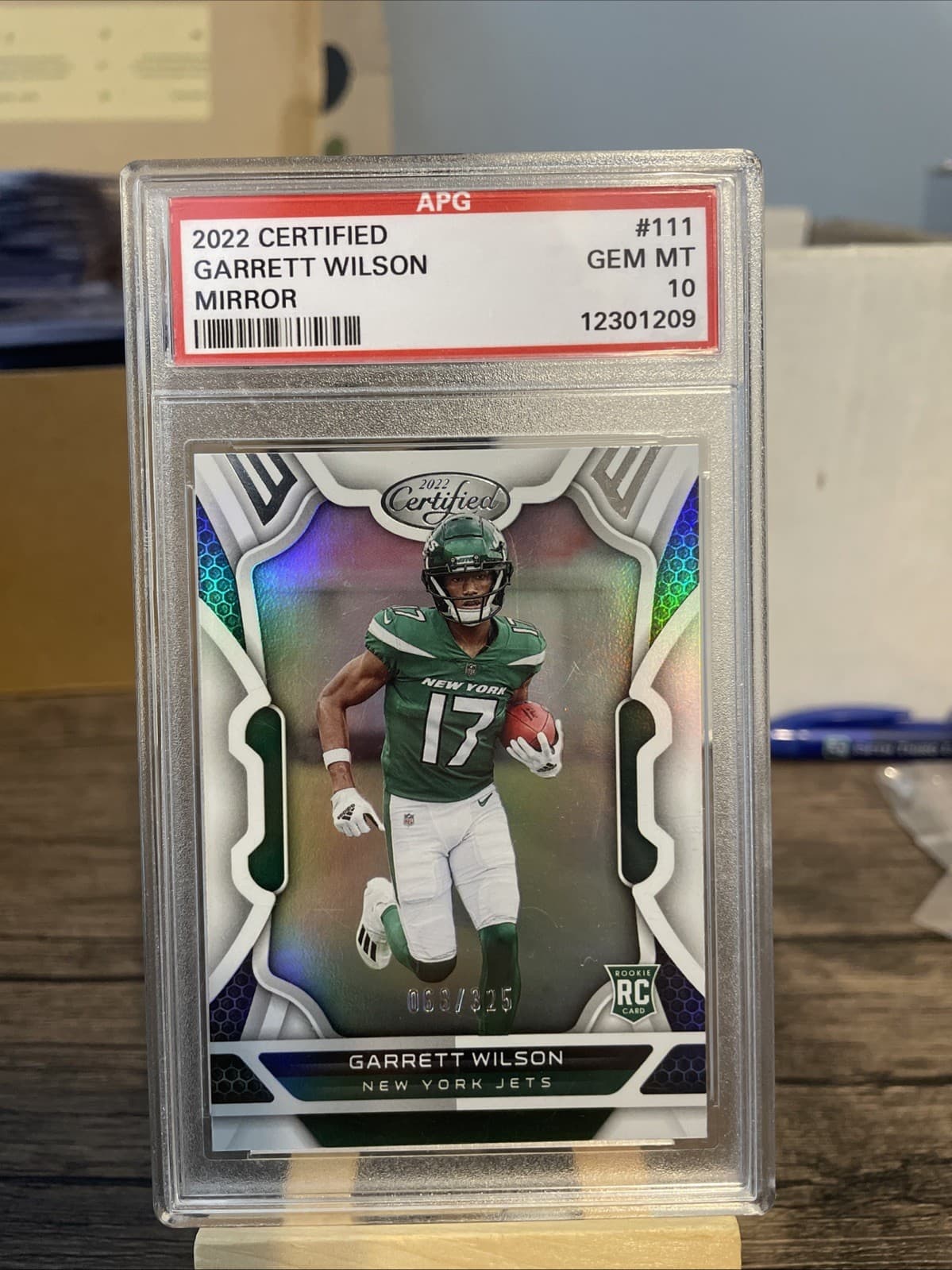 Garrett Wilson Panini Certified #111 Mirror
