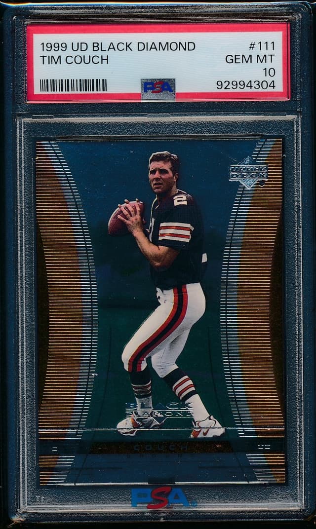 Tim Couch Upper Deck Black Diamond #111 Base