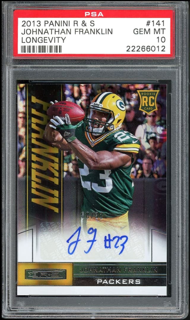 Johnathan Franklin Panini Rookies & Stars #141 Longevity