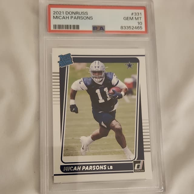 Micah Parsons Panini Donruss #331 Base