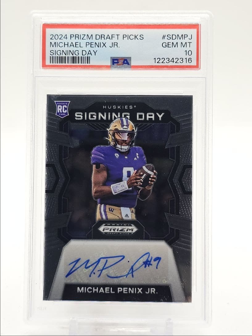 Michael Penix Panini Prizm Draft Picks Signing Day #SDMPJ Base