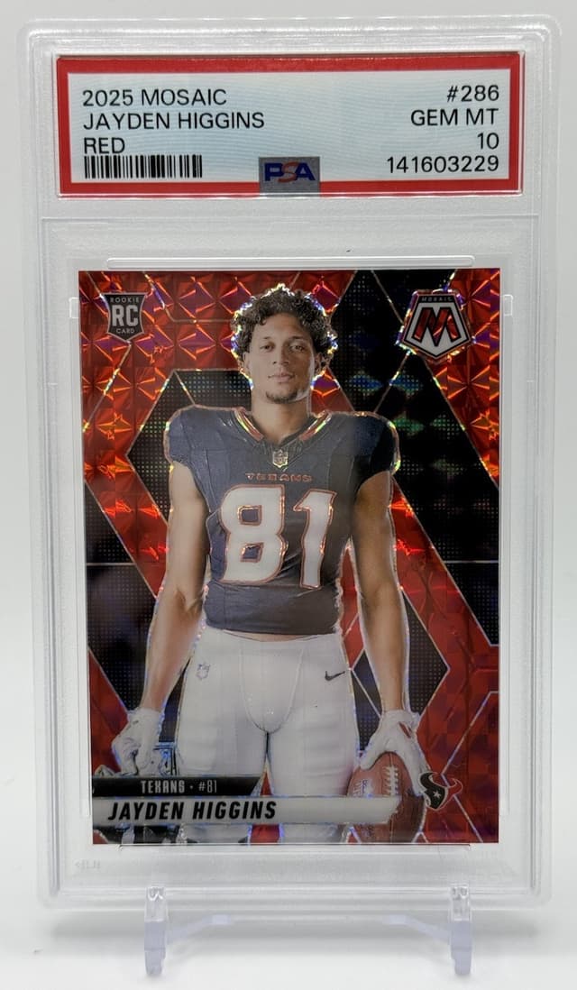 Jayden Higgins Panini Mosaic #286 Base