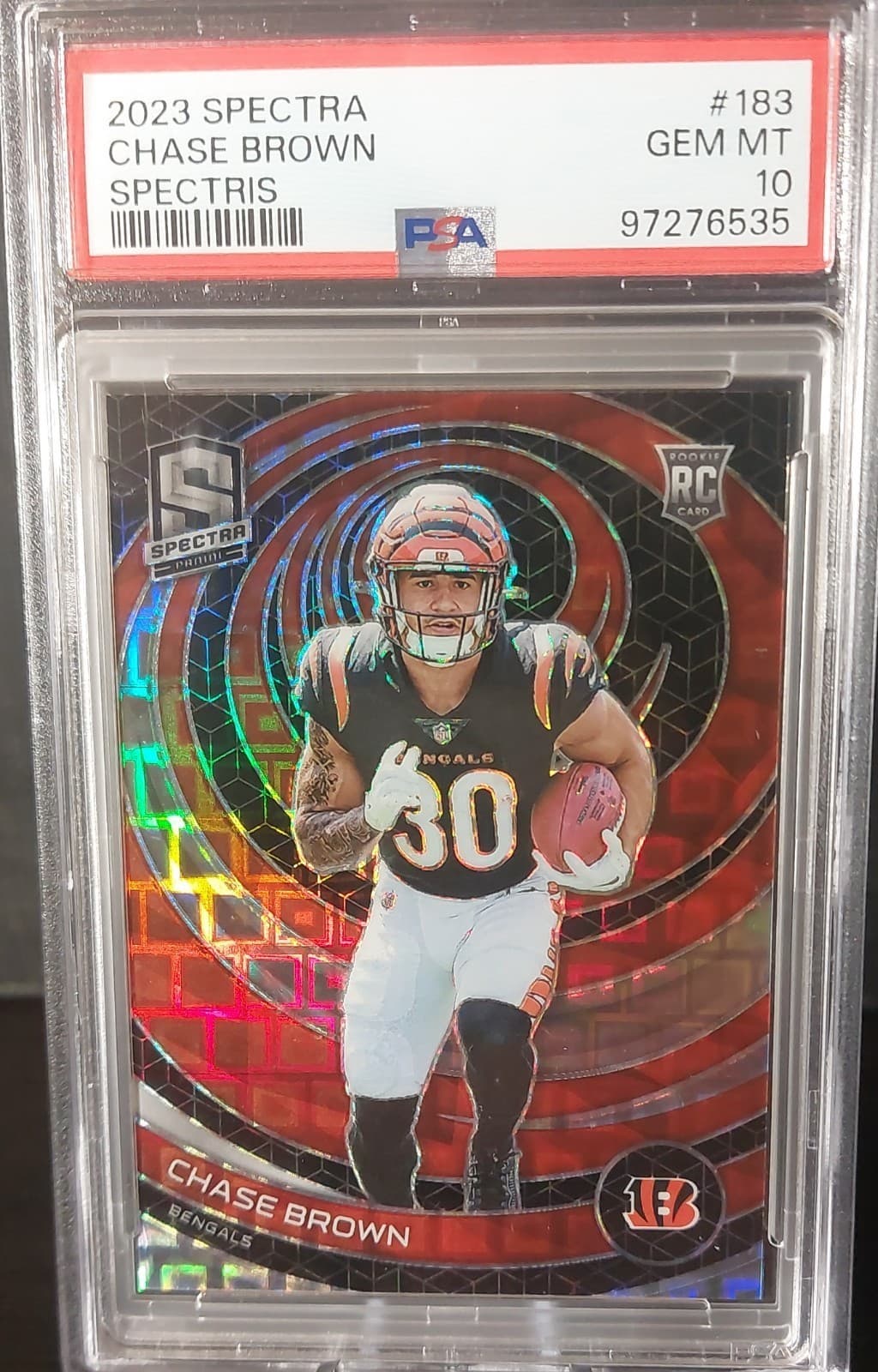 Chase Brown Panini Spectra #183 Spectris