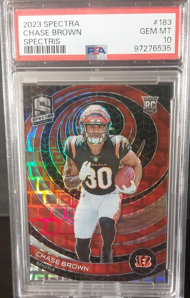 Chase Brown Panini Spectra #183 Spectris