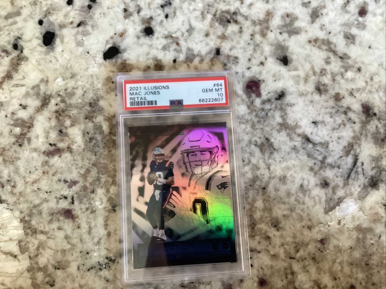 Mac Jones Panini Illusions #64 Base