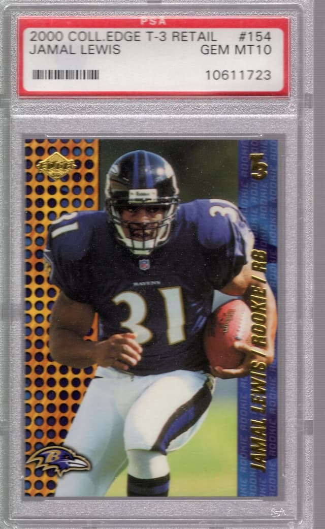 Jamal Lewis Collector's Edge T3 Retail #154 Base
