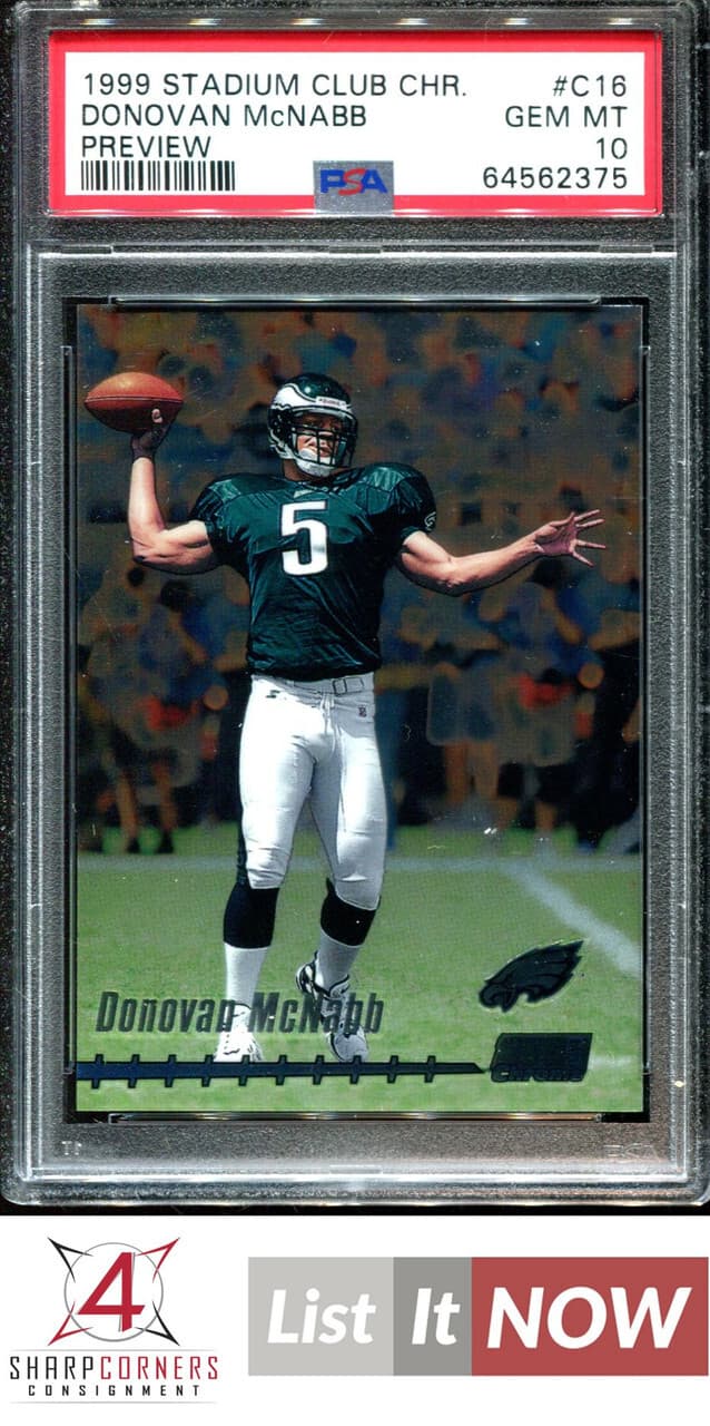 Donovan McNabb Stadium Club Chrome Preview #C16 Base