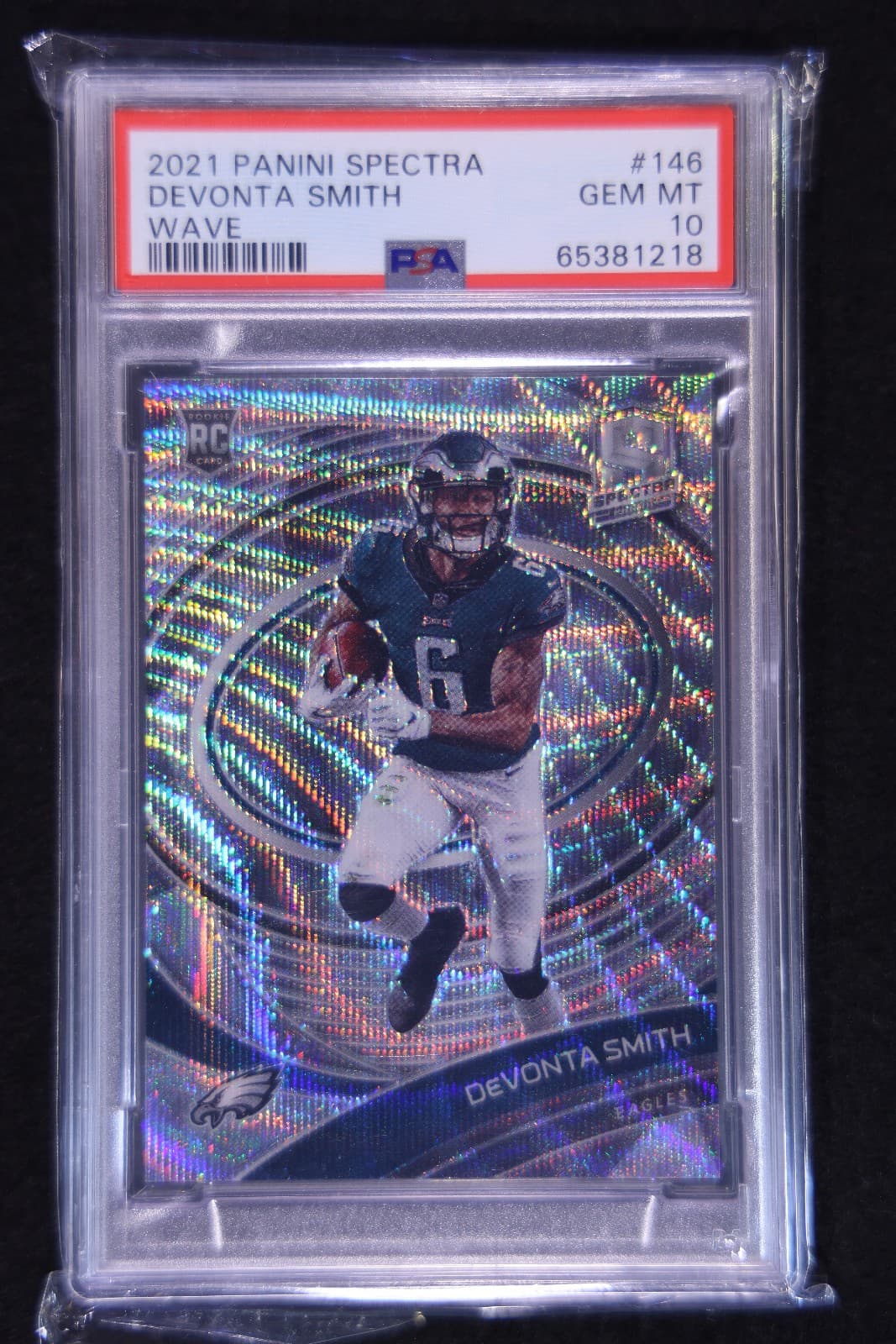 DeVonta Smith Panini Spectra #146 Wave