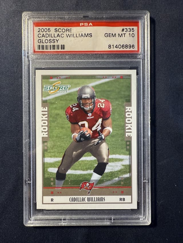 Cadillac Williams Score #335 Glossy
