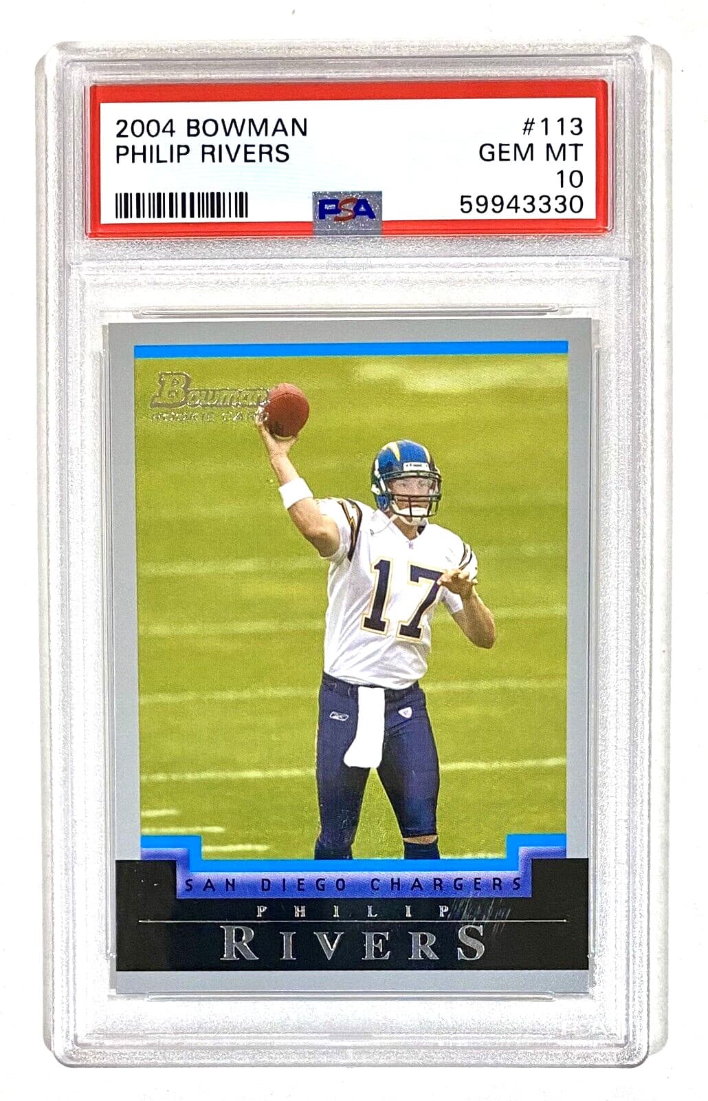 Philip Rivers Bowman #113 Base