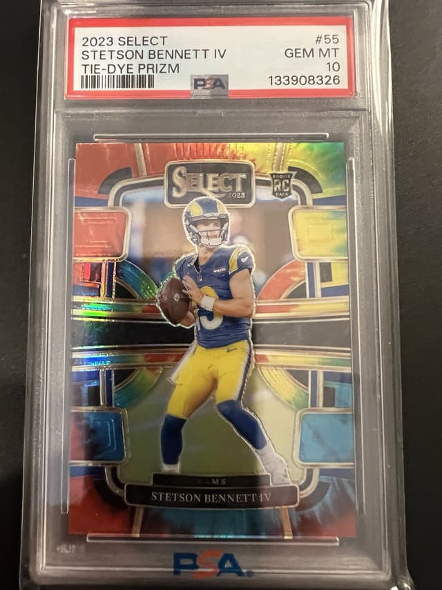 Stetson Bennett Panini Select #55 Tie-Dye Prizm