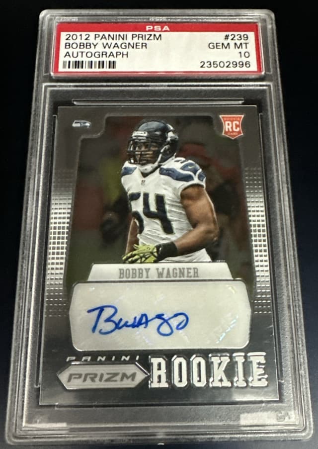Bobby Wagner Panini Prizm #239 Autograph