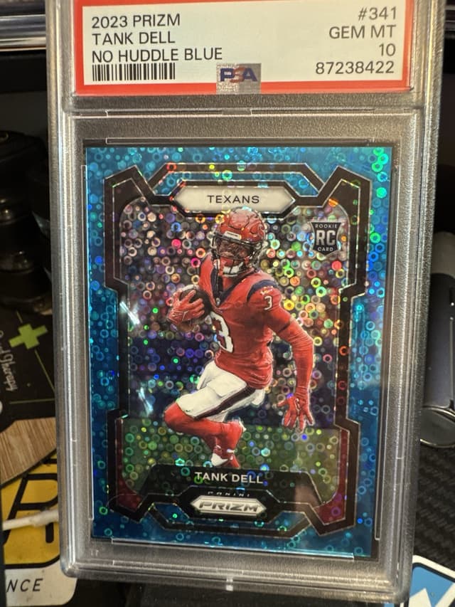 Tank Dell Panini Prizm #341 No Huddle Blue