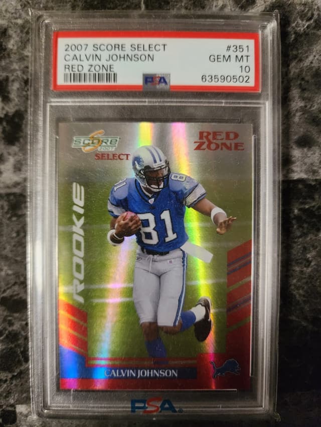 Calvin Johnson Score Select #351 Red Zone
