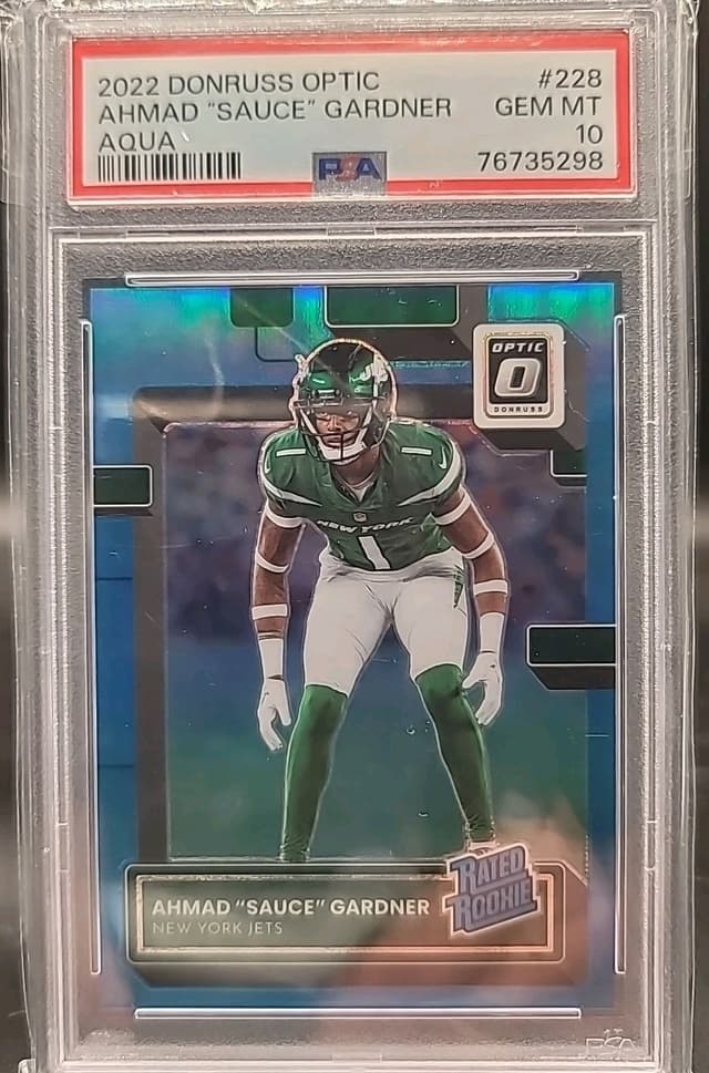 Sauce Gardner Panini Donruss Optic #228 Aqua