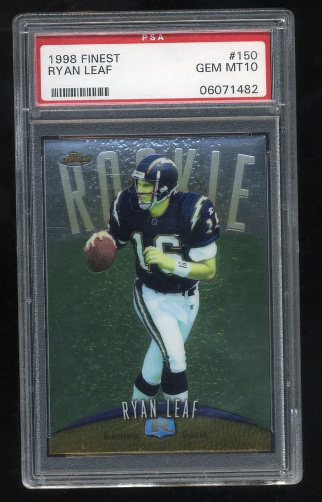 Ryan Leaf Finest #150 Base
